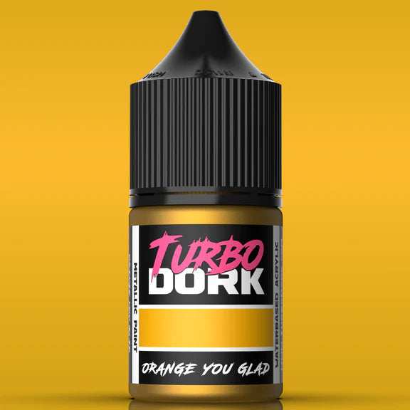Turbo Dork Metallic: Orange You Glad