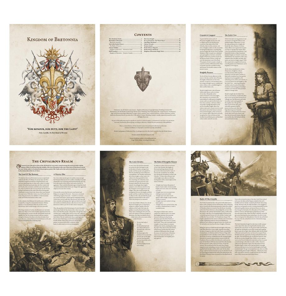Warhammer the Old World: Arcane Journal: Kingdom of Bretonnia
