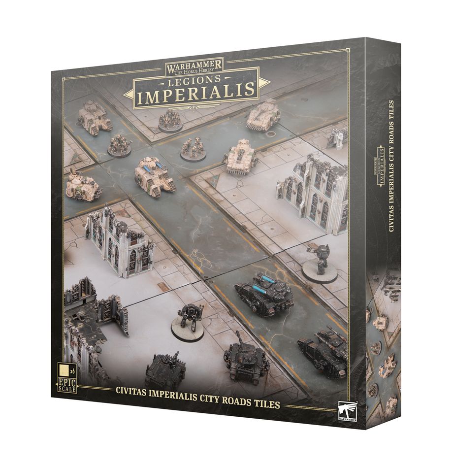 Legions Imperialis:Civitas Imperialis City Road Tiles