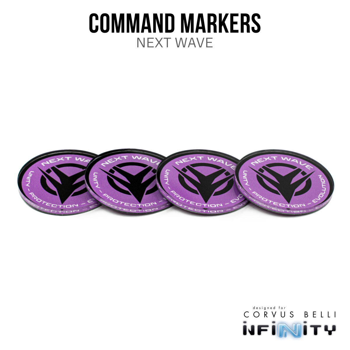 Next Wave Command Tokens (4 pc.)
