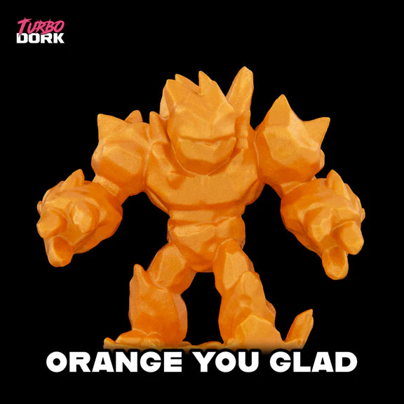 Turbo Dork Metallic: Orange You Glad