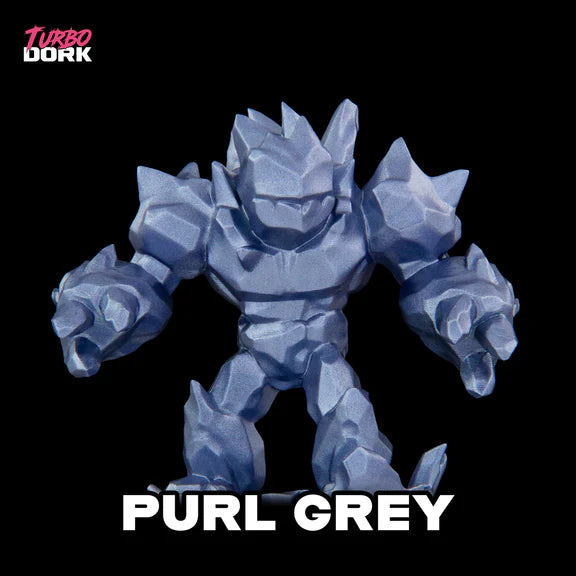 Turbo Dork Metallic: Purl Grey