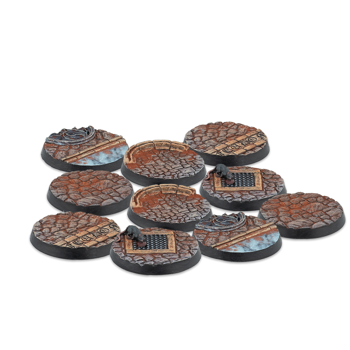 30mm Feudom Scenery Bases, Alpha Series
