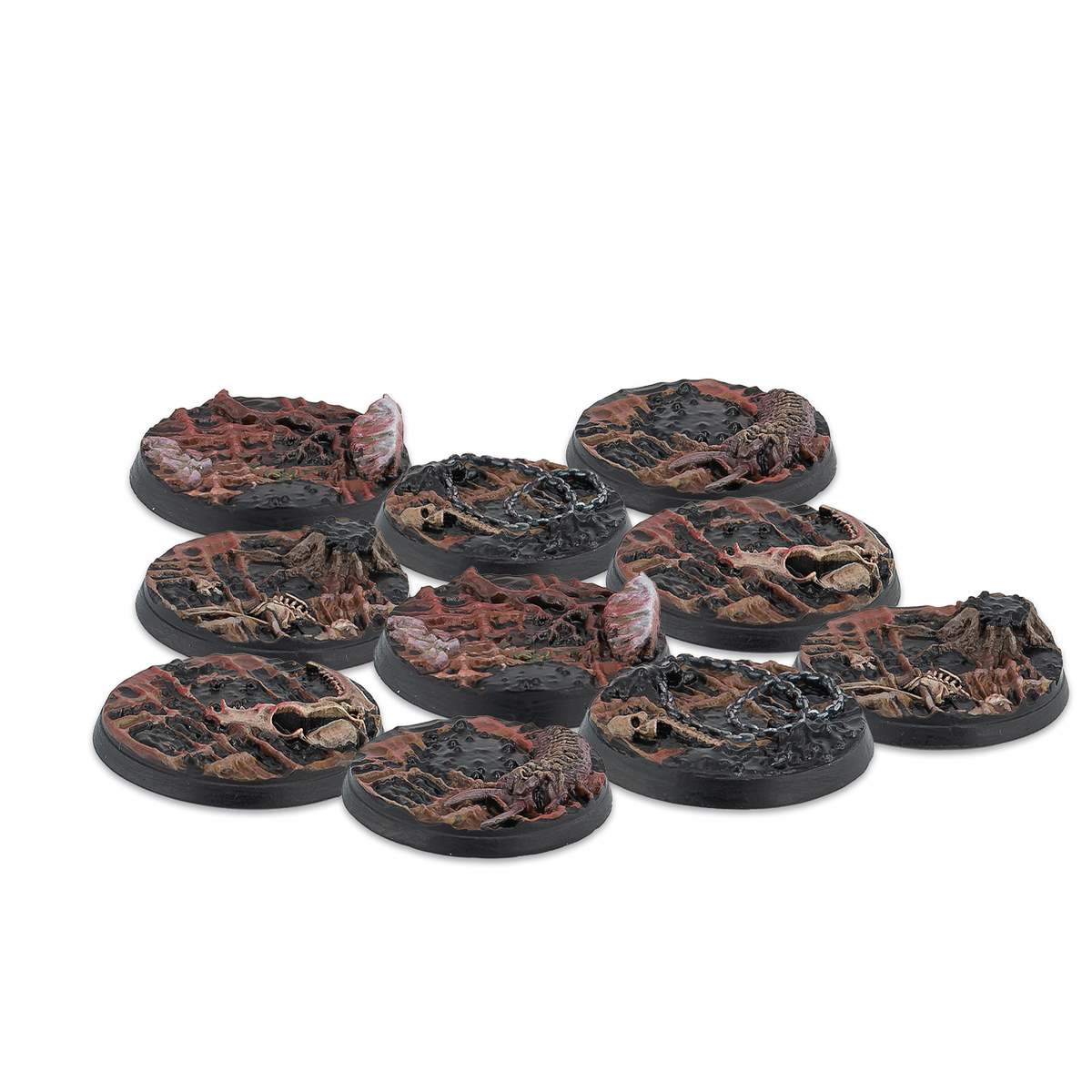 30mm Scions of Yaldabaoth Scenery Bases, Alpha Series