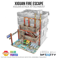 Escalera de incendios de Xiguan