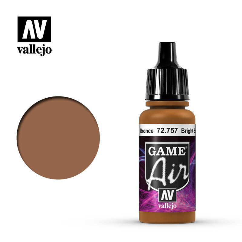 Vallejo Game Air: Bronce brillante metalizado
