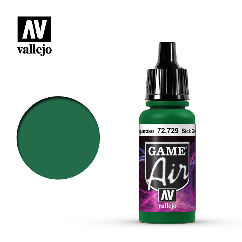 Vallejo Game Air: Sick Green