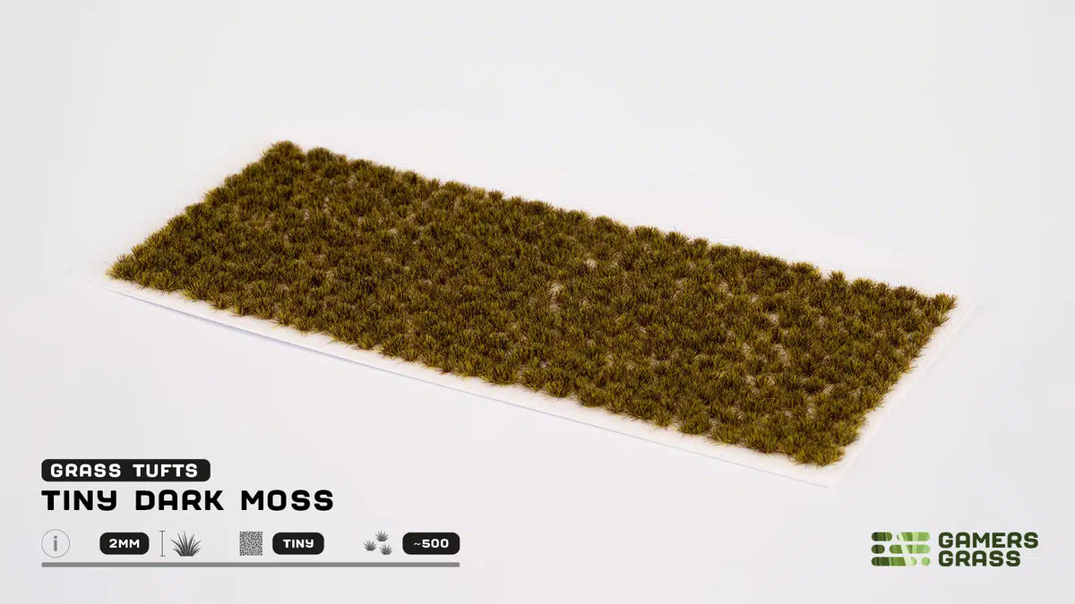 Tiny Tufts Dark Moss - Tiny