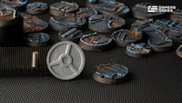 Bases - Spaceship Corridor, Round 32mm (x8)