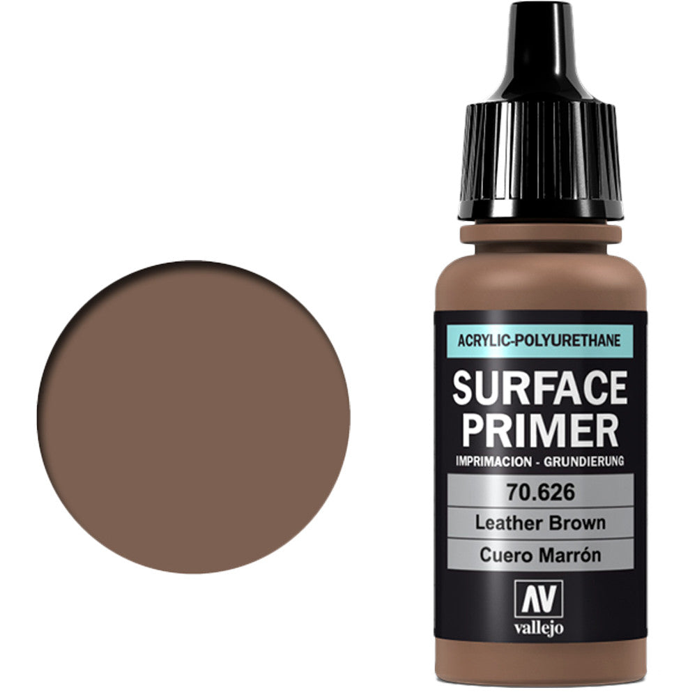 Vallejo Surface Primer: Leather Brown
