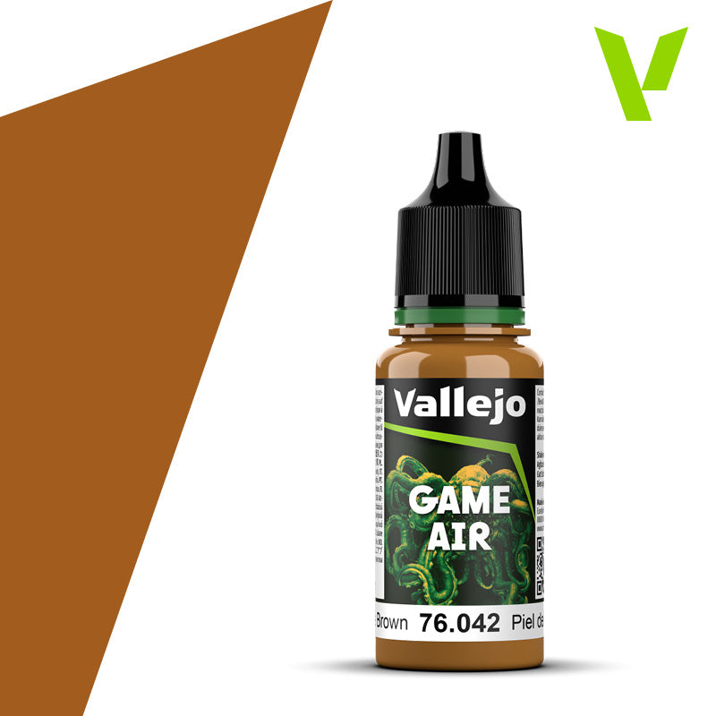 Vallejo Game Air: Cuero Marrón