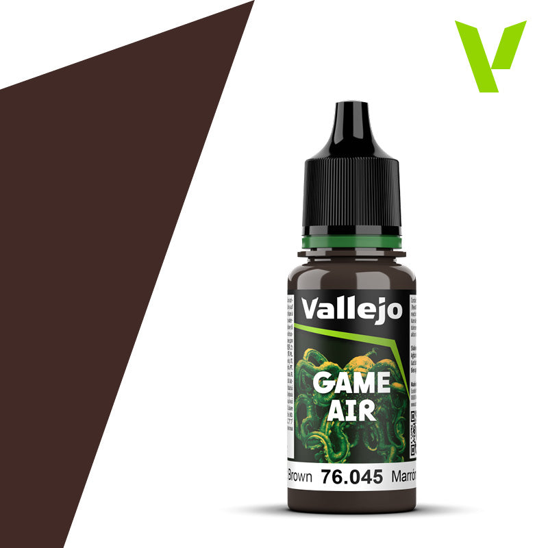 Vallejo Game Air: Marrón carbonizado