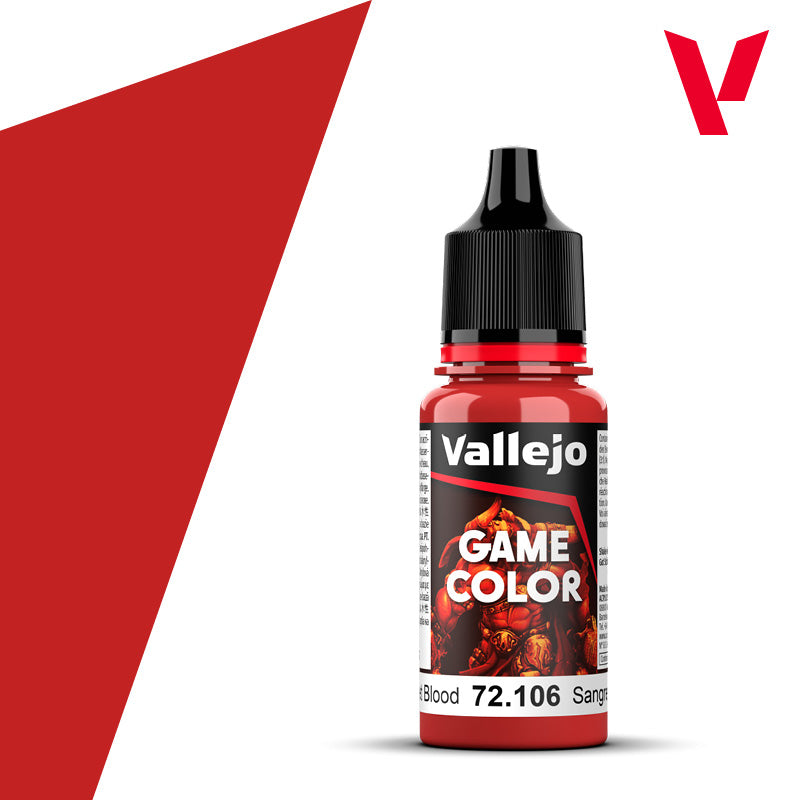 Vallejo Game Color 18ml - Scarlet Blood Vallejo Game Color 18ml - Scarlet Blood