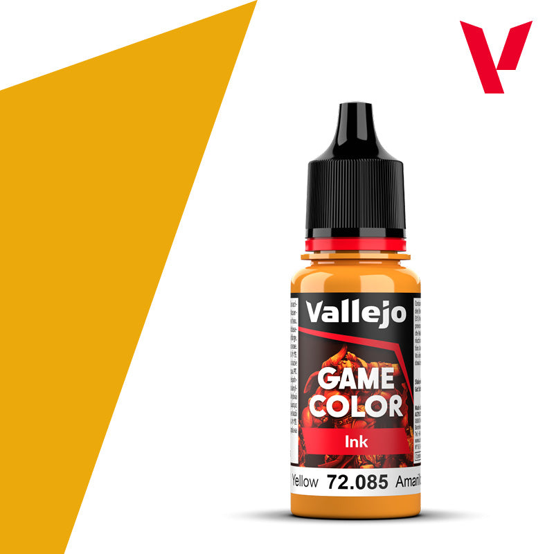 Vallejo Game Color: Yellow Ink