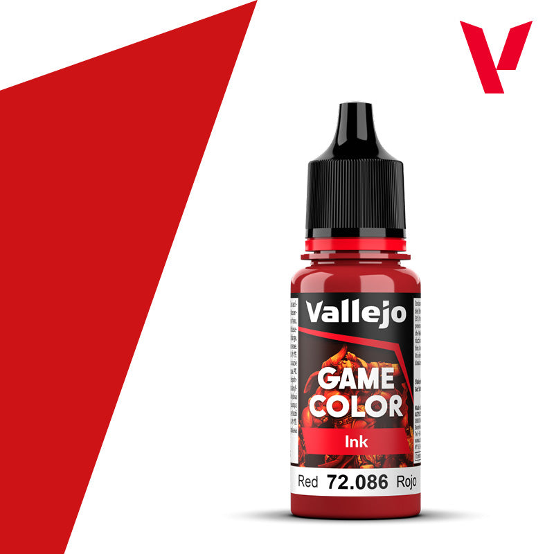 Vallejo Game Color: Red Ink