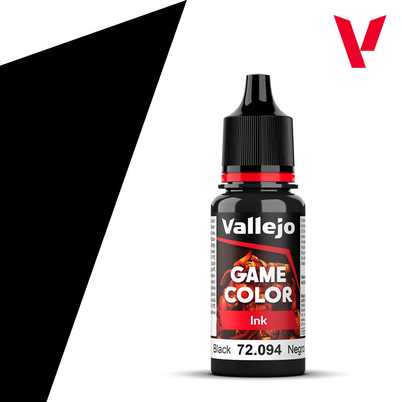 Vallejo Game Color: Black Ink