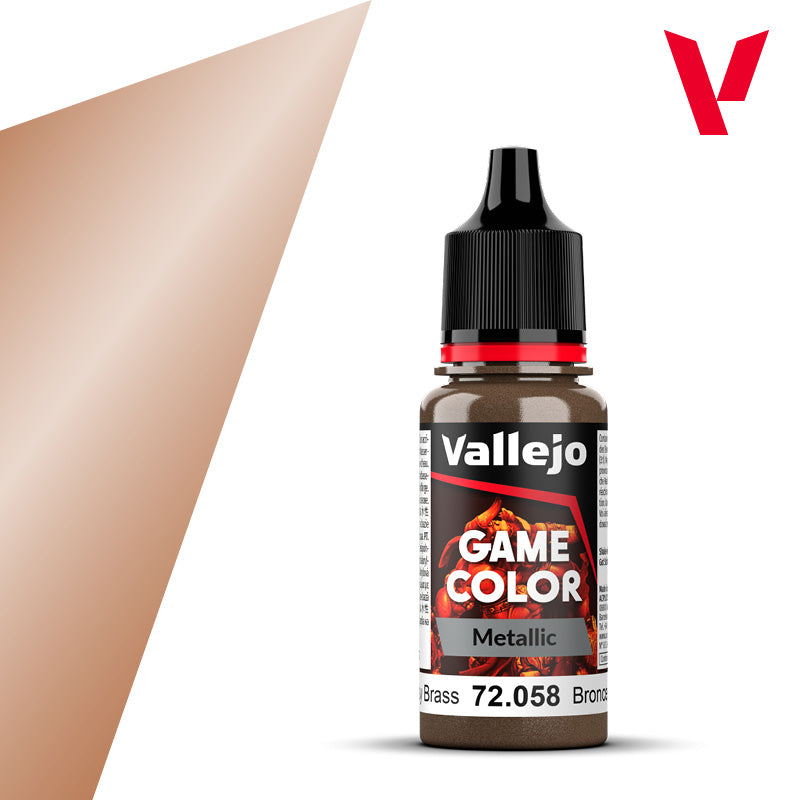 Color del juego Vallejo: Brassy Brass