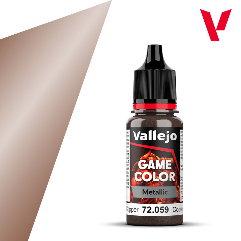 Color del juego Vallejo: Cobre martillado
