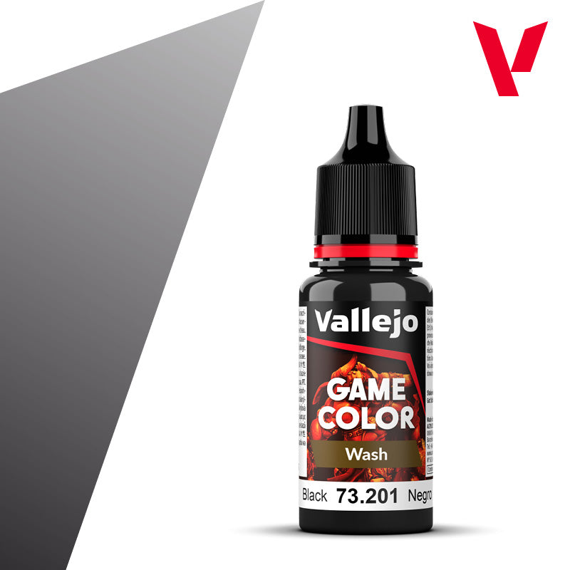 Vallejo Game Color: Negro Lavado