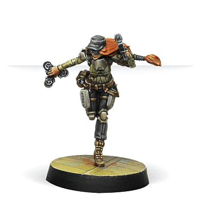 Warcors, corresponsales de guerra (pistola aturdidora)
