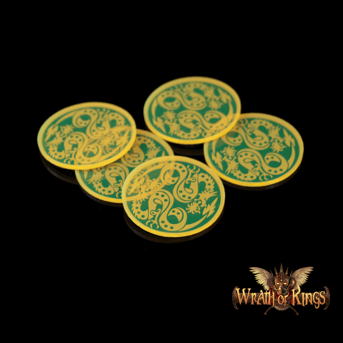 Marcadores de objetivos de facción Wrath of Kings