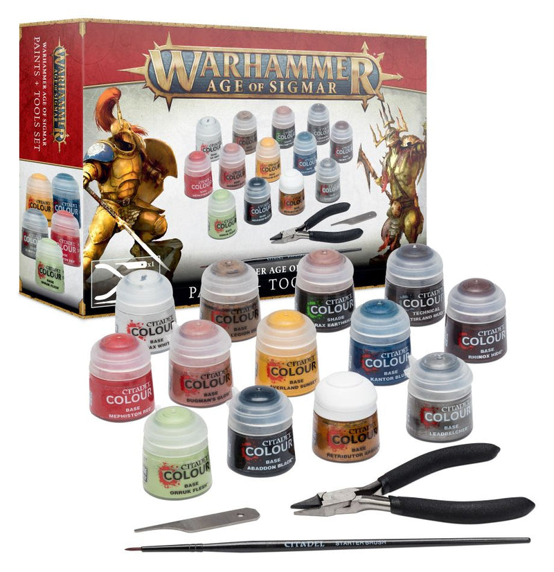 Warhammer 40K: 40K Paints + Tools