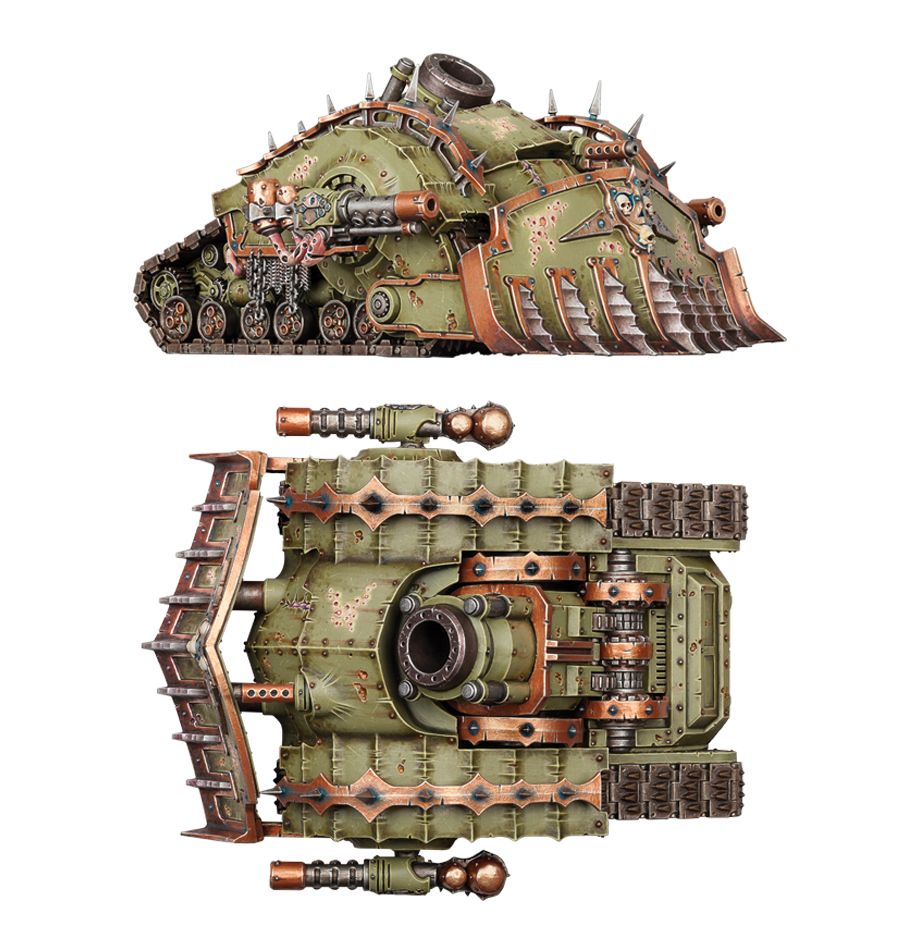 Warhammer 40K: Death Guard - Plagueburst Crawler