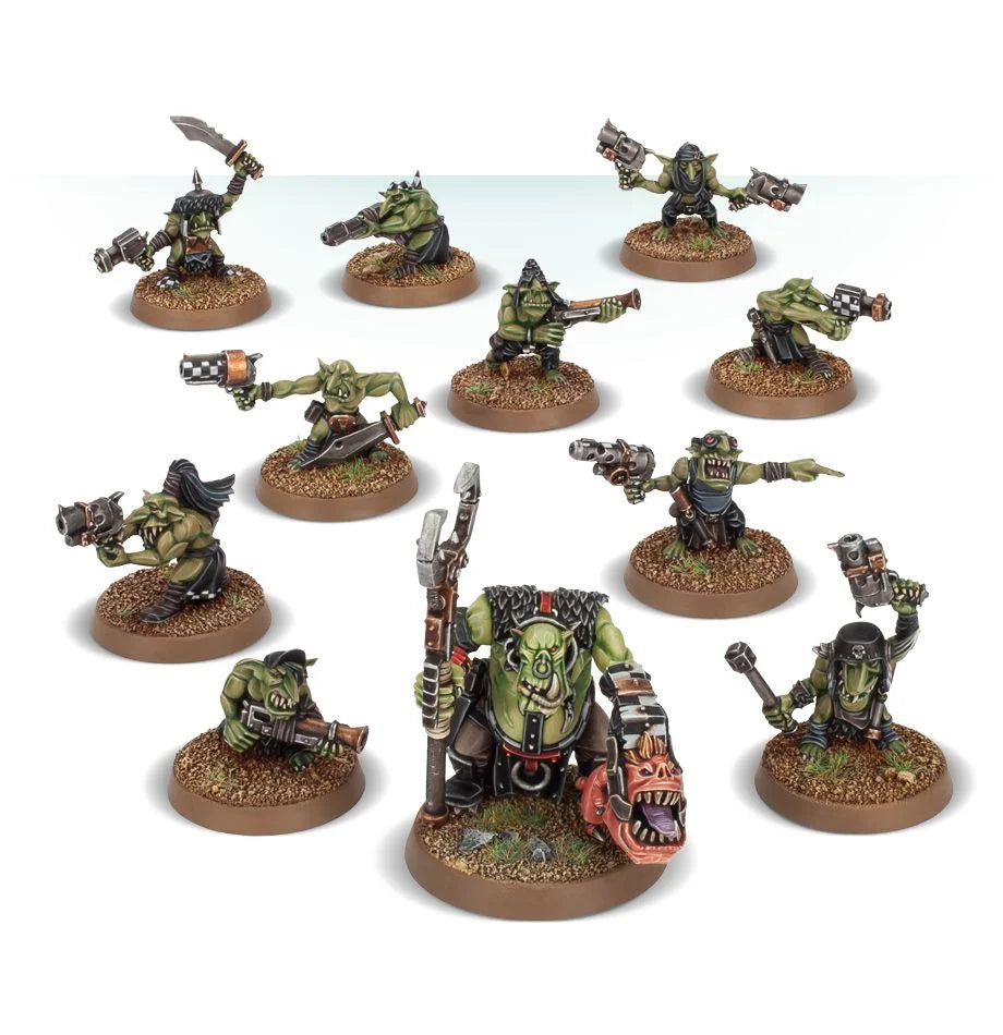 Warhammer 40K: Orkos Runtherd y Gretchin