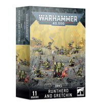 Warhammer 40K: Orkos Runtherd y Gretchin