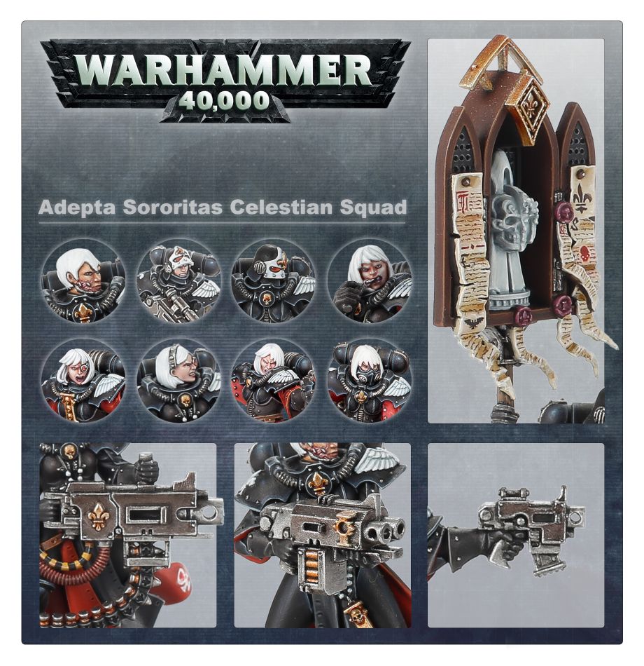 Warhammer 40K: Adepta Sororitas - Battle Sisters Squad