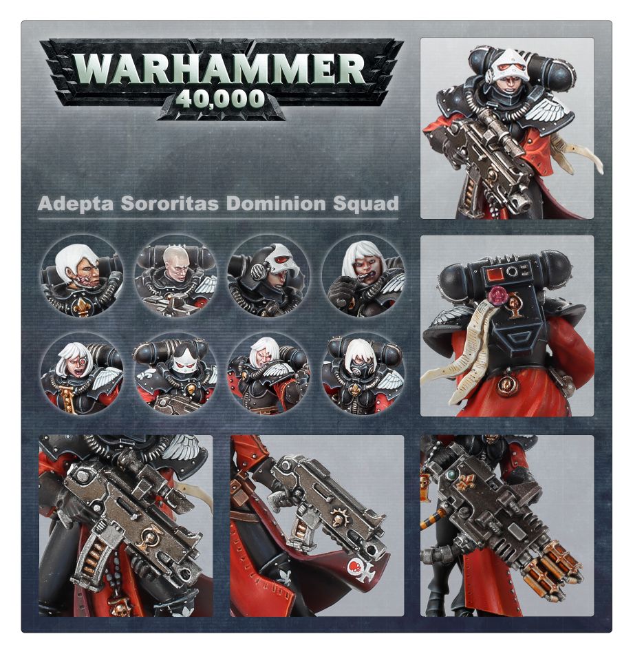 Warhammer 40K: Adepta Sororitas - Battle Sisters Squad