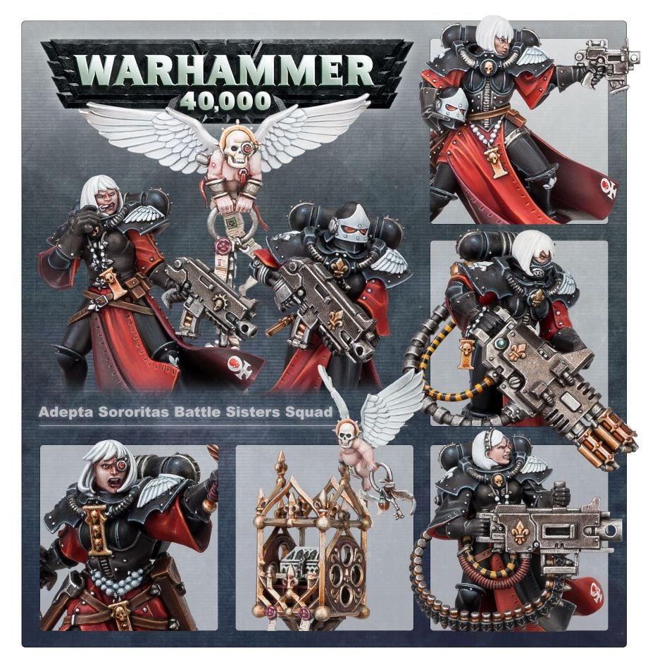 Warhammer 40K: Adepta Sororitas - Battle Sisters Squad
