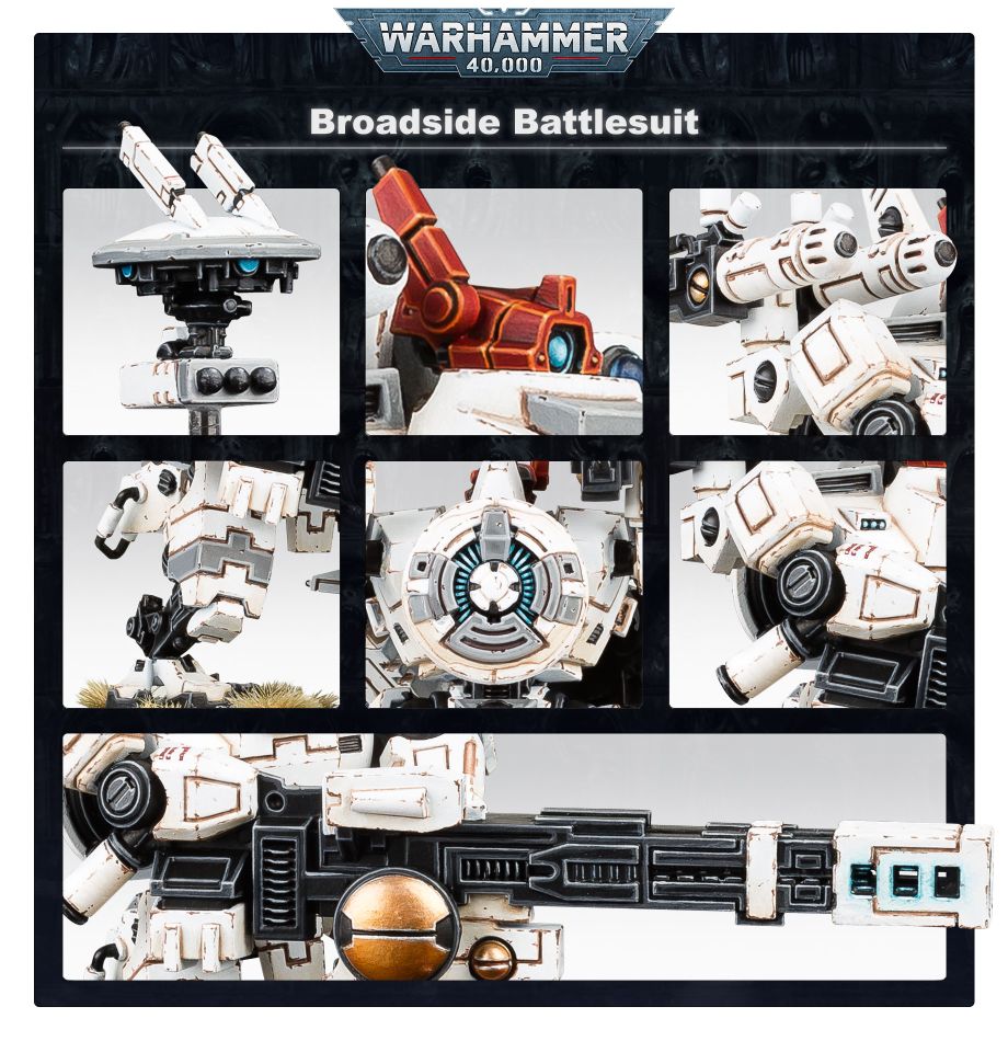 Warhammer 40K: Tau Empire XV88 Broadside Battlesuit
