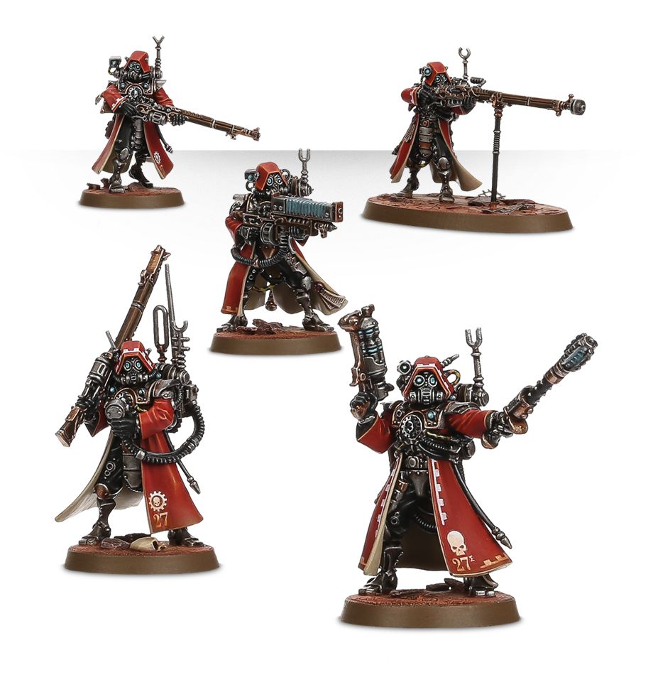 Warhammer 40K: Adeptus Mechanicus Skitarii Rangers / Vanguard