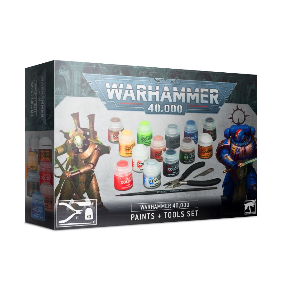 Warhammer 40K: 40K Paints + Tools