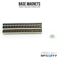 N52 3/16" Disc Magnets (For Bases)