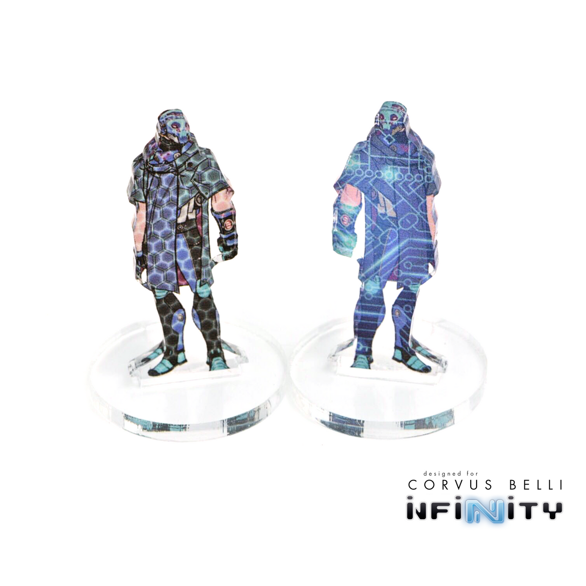 Marcadores 3D Infinity: Zulu Cobra (25 mm Camo -3, Cybermask)