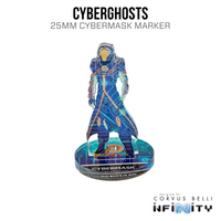 Marcadores 3D Infinity: Cyberghosts (Cibermáscara de 25 mm)