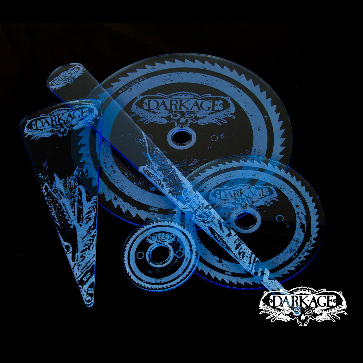 Conjunto de plantillas premium de la Edad Oscura