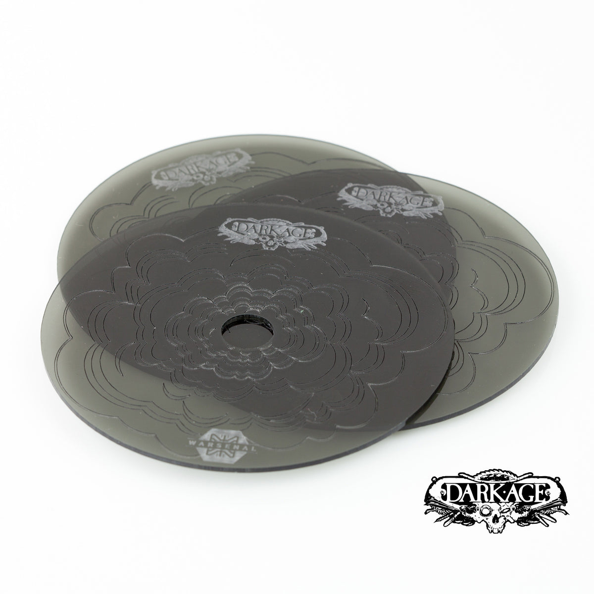 Conjunto de plantillas de humo de la Edad Oscura