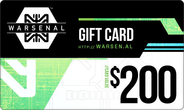 Warsenal Gift Card