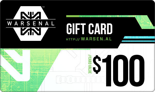 Warsenal Gift Card