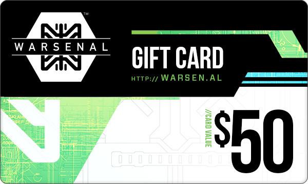 Warsenal Gift Card