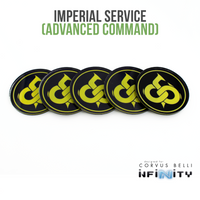 Fichas de comando de facción Infinity