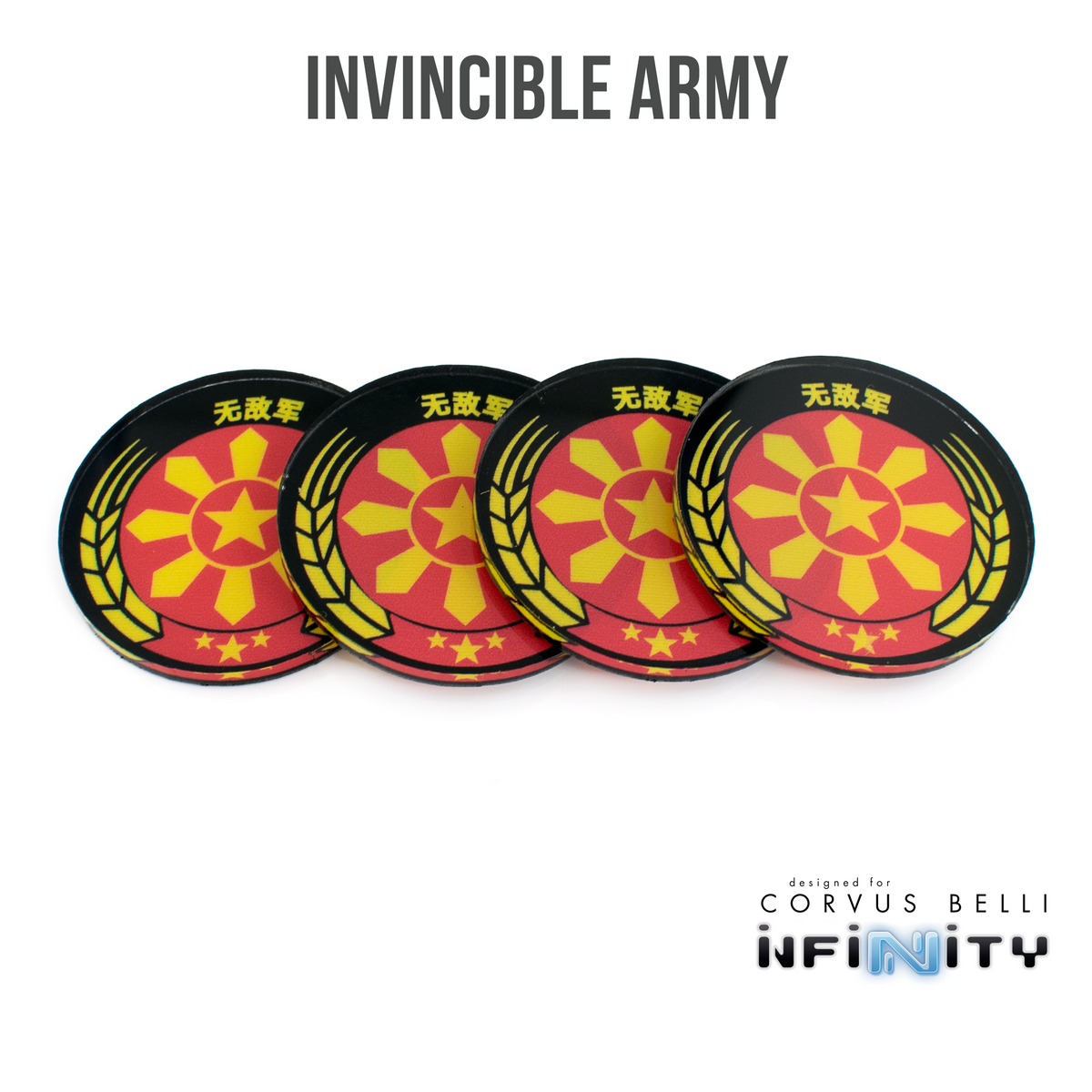 Fichas de comando de facción Infinity