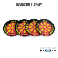 Fichas de comando de facción Infinity