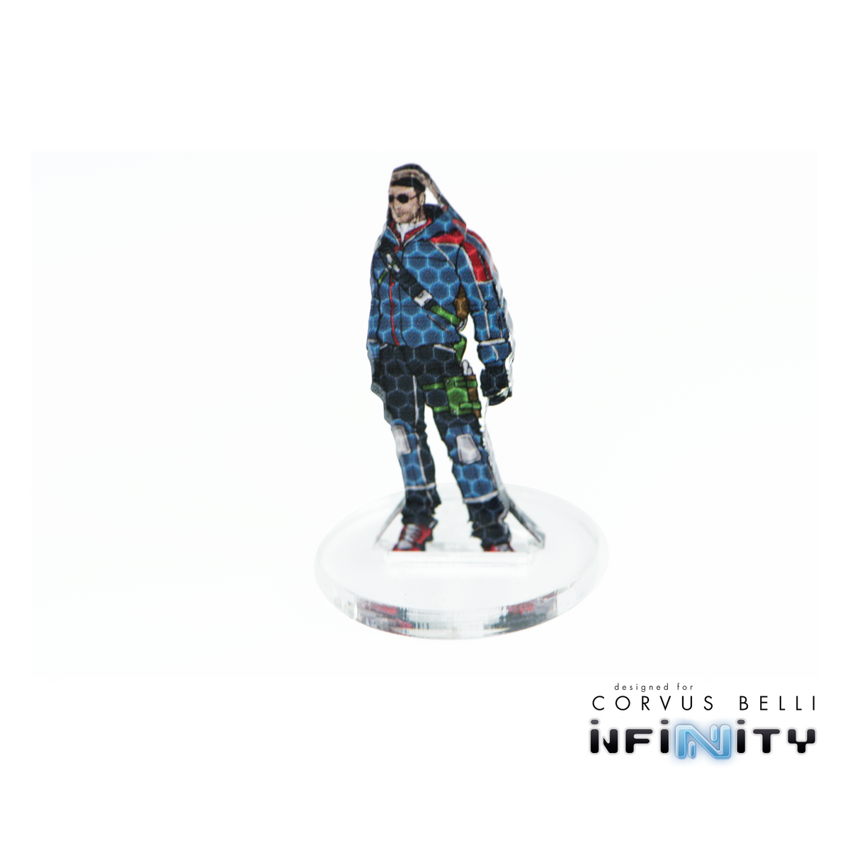 Marcadores 3D Infinity: Jacques Bruant (camuflaje de 25 mm -3)