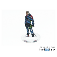 Marcadores 3D Infinity: Jacques Bruant (camuflaje de 25 mm -3)