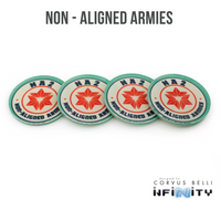 Fichas de comando de facción Infinity