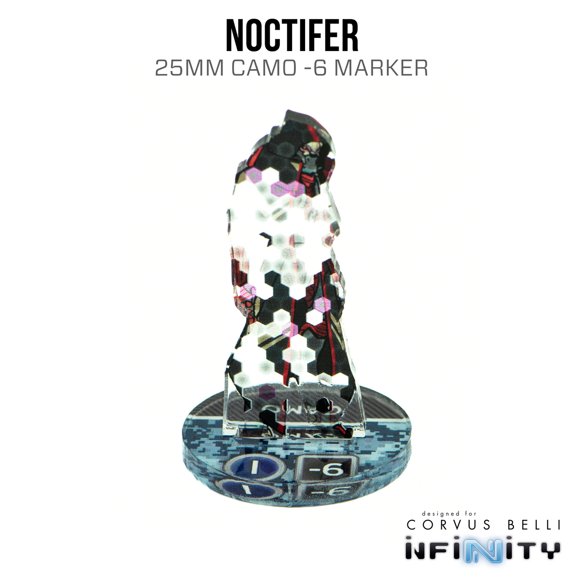 Marcadores 3D Infinity: Noctifer (25 mm Camo -6)